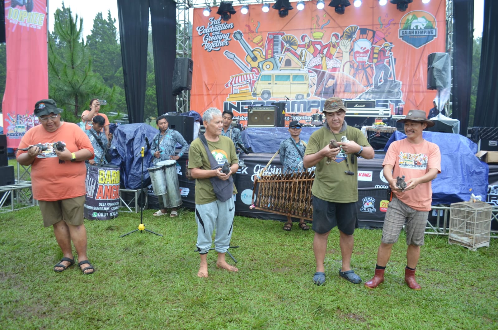 Indocamperfest 2025 - Seremoni Pelepasan Burung