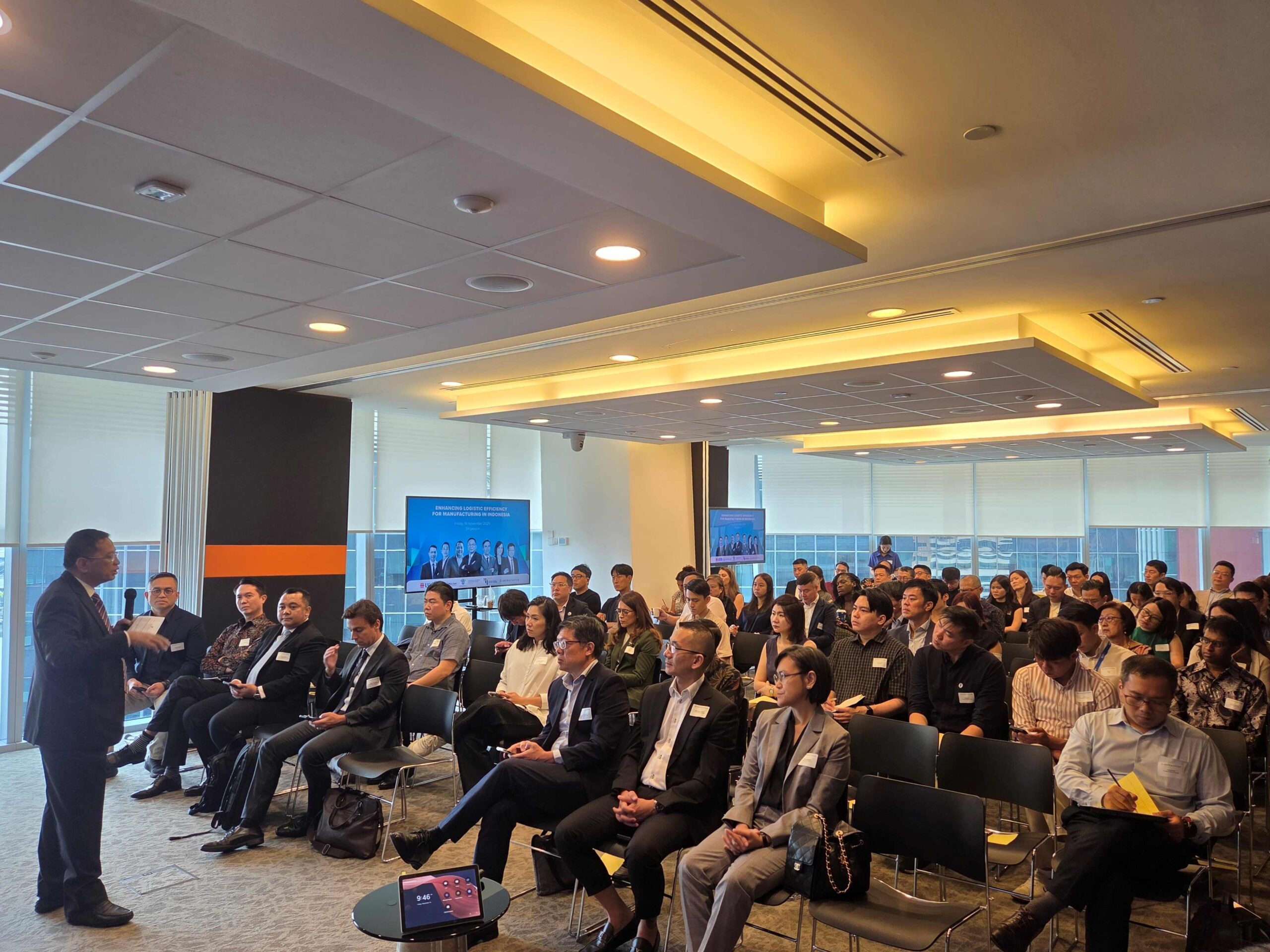 Seminar Ekosistem Logistik Indonesia di Singapura