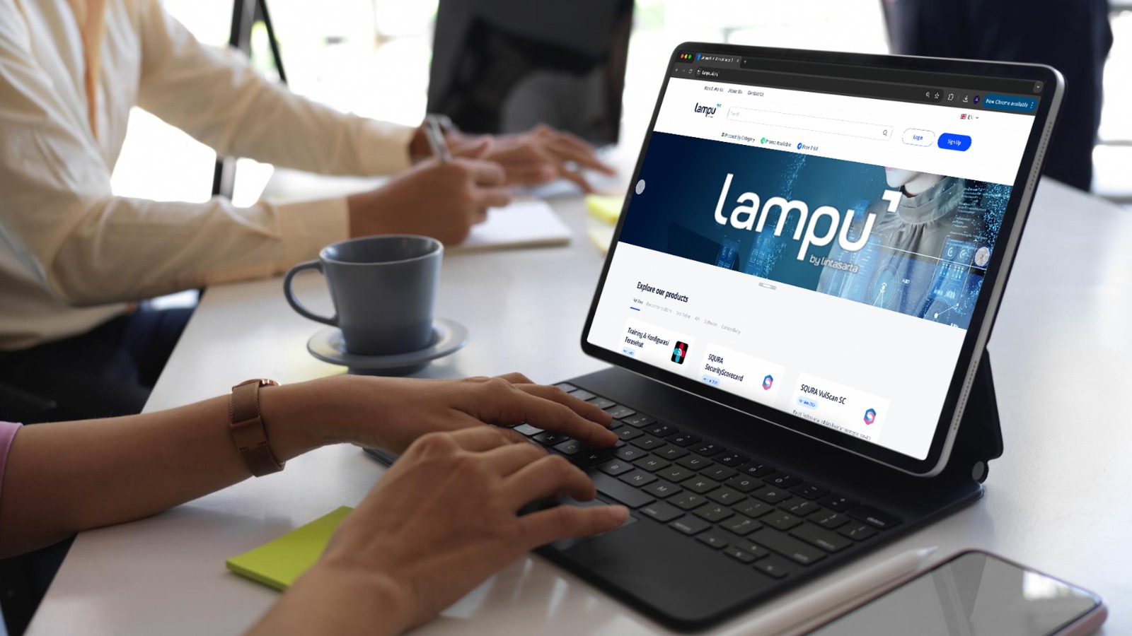 LAMPU: Platform Marketspace Berbasis